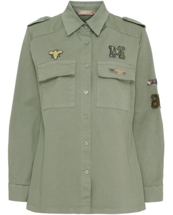 Marta Du Chateau Dame Jakke Mdcmillie 5083 - Military1011