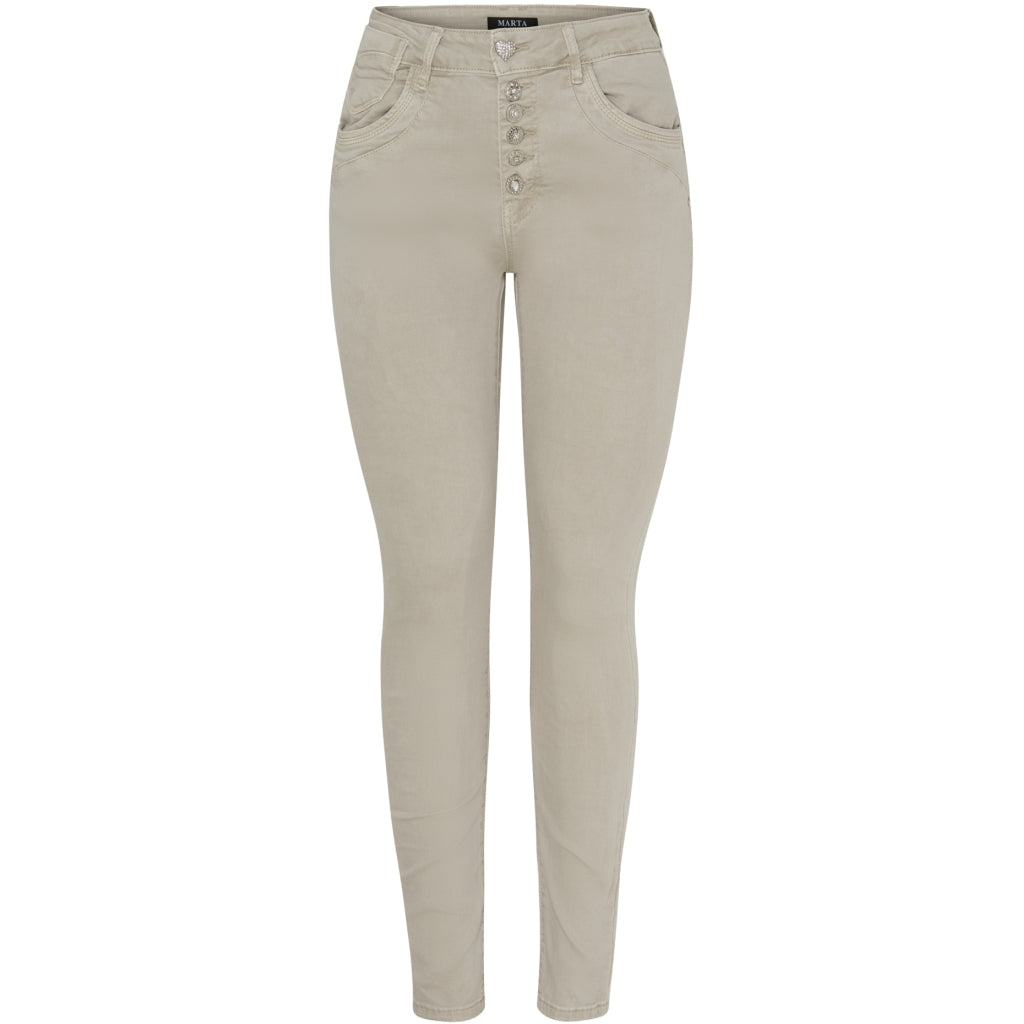 Marta Du Chateau Dame Jeans Emma 2665-14 - Denimbeige