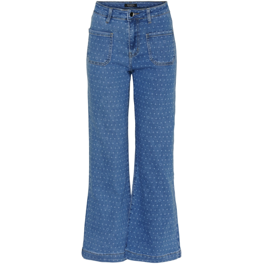 Marta Du Chateau Dame Jeans Mdcalvina - Denim