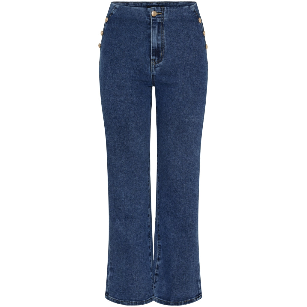 Marta Du Chateau Dame Jeans Mdcelvira Mdc184-26182 - Dark Blue Denim