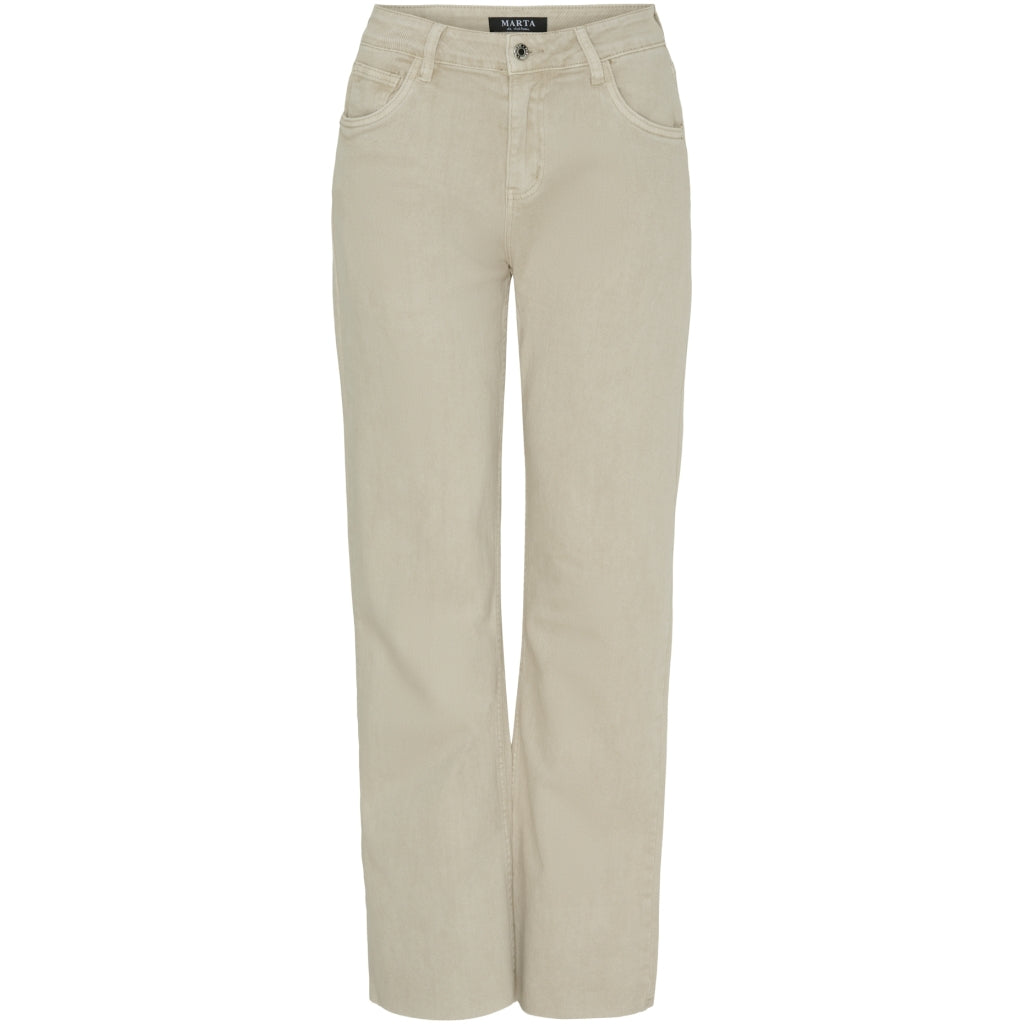 Marta Du Chateau Dame Jeans Mdcvanda - Beige