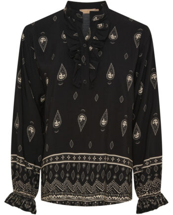 Marta Du Chateau Dame Skjorte Mdcaya 5891 - Black1943tps