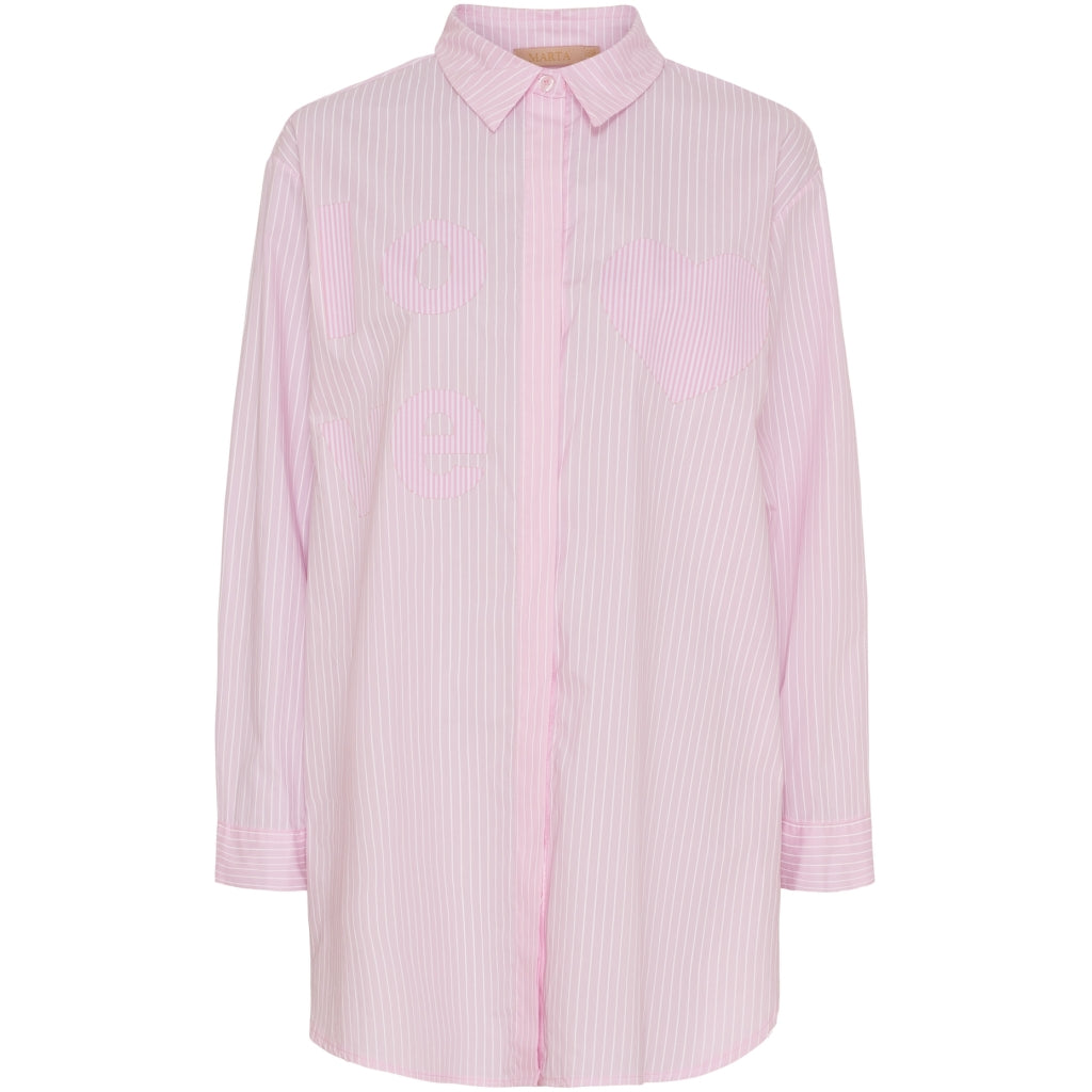 Marta Du Chateau Dame Skjorte Mdccanelle 249320 - Pink49