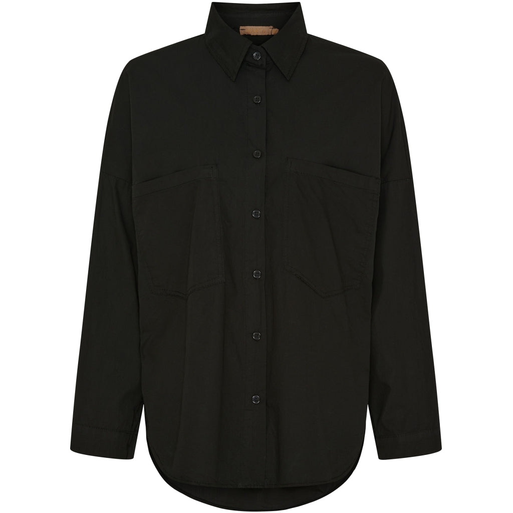 Marta Du Chateau Dame Skjorte Mdccecile 85530 - Black