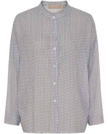Marta Du Chateau Dame Skjorte Mdclotus 258920 - Blue Dots