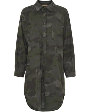 Marta Du Chateau Dame Skjorte Mdcpearl 7467 - Camo