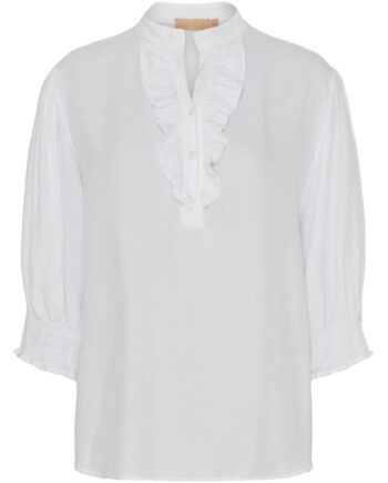 Marta Du Chateau Dame Skjorte Mdcunnur 6317 - Solid White
