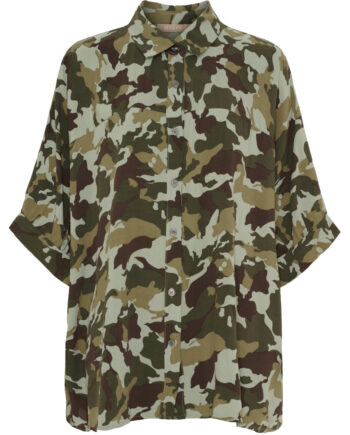 Marta Du Chateau Dame Skjorte Mdczenobia 7487 - Camo