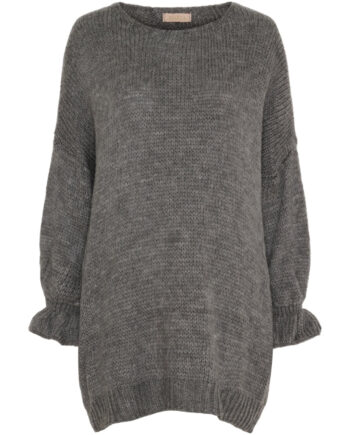 Marta Du Chateau Dame Strikkjole Mdcfloriane 9346 - Medium Grey M1006