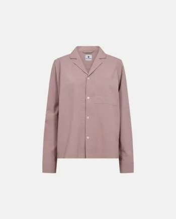 Natskjorte "seersucker" | Bambusviskose | Rose