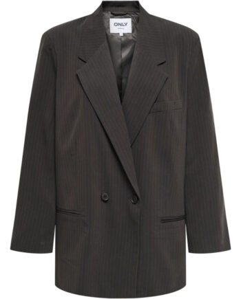 Only Dame Blazer Onlalden - Mole Pinstripe