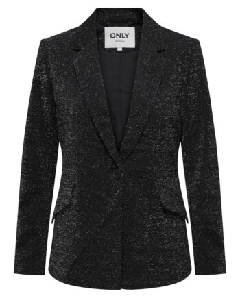 Only Dame Blazer Onlalya - Black W. Silver Lurex