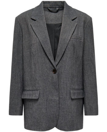 Only Dame Blazer Onlelise - Dark Grey Melange