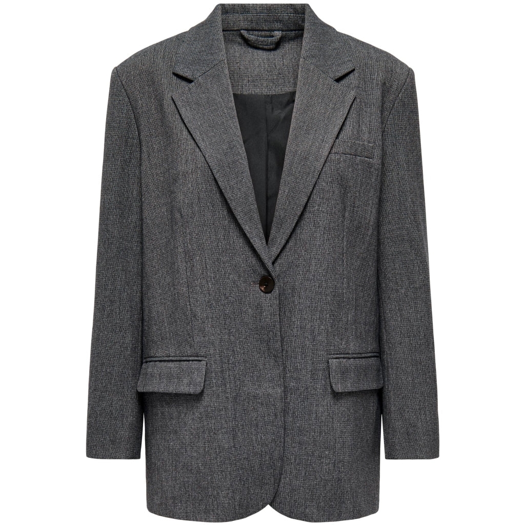 Only Dame Blazer Onlelise - Dark Grey Melange