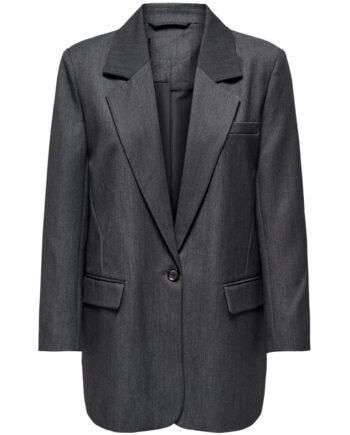 Only Dame Blazer Onlhattie-lana - Dark Grey Melange