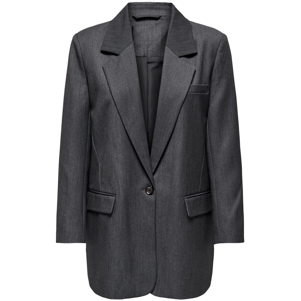 Only Dame Blazer Onlhattie-lana - Dark Grey Melange