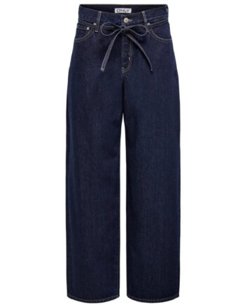 Only Dame Bukser Onlgianna - Dark Blue Denim Rinse