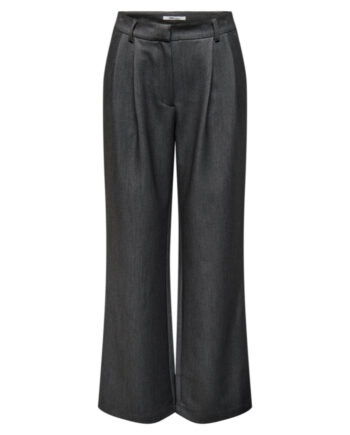 Only Dame Bukser Onlhattie - Dark Grey Melange