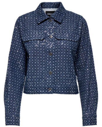 Only Dame Jakke Onlevita - Dark Blue Denim