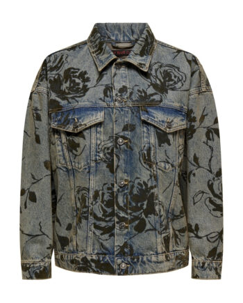 Only Dame Jakke Onlmott - Medium Blue Denim