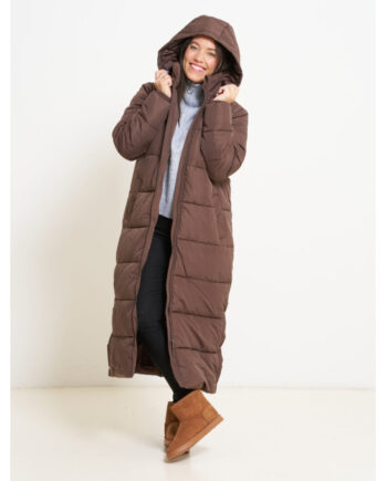 Only Dame Jakke Onlpaulina - Chocolate Brown