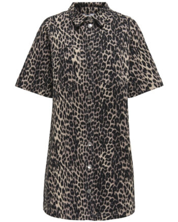 Only Dame Kjole Onlanlie - Black Leo