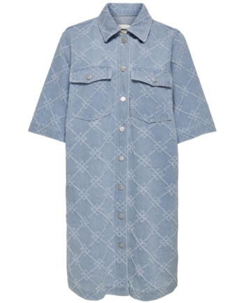 Only Dame Kjole Onlbelle - Light Blue Denim