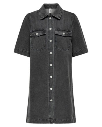 Only Dame Kjole Onlbelle - Washed Black