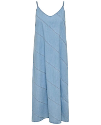 Only Dame Kjole Onldia - Light Blue Denim