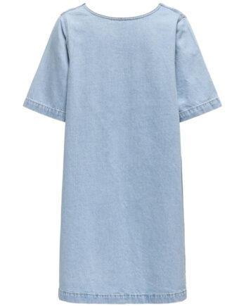 Only Dame Kjole Onlgigi - Light Blue Denim