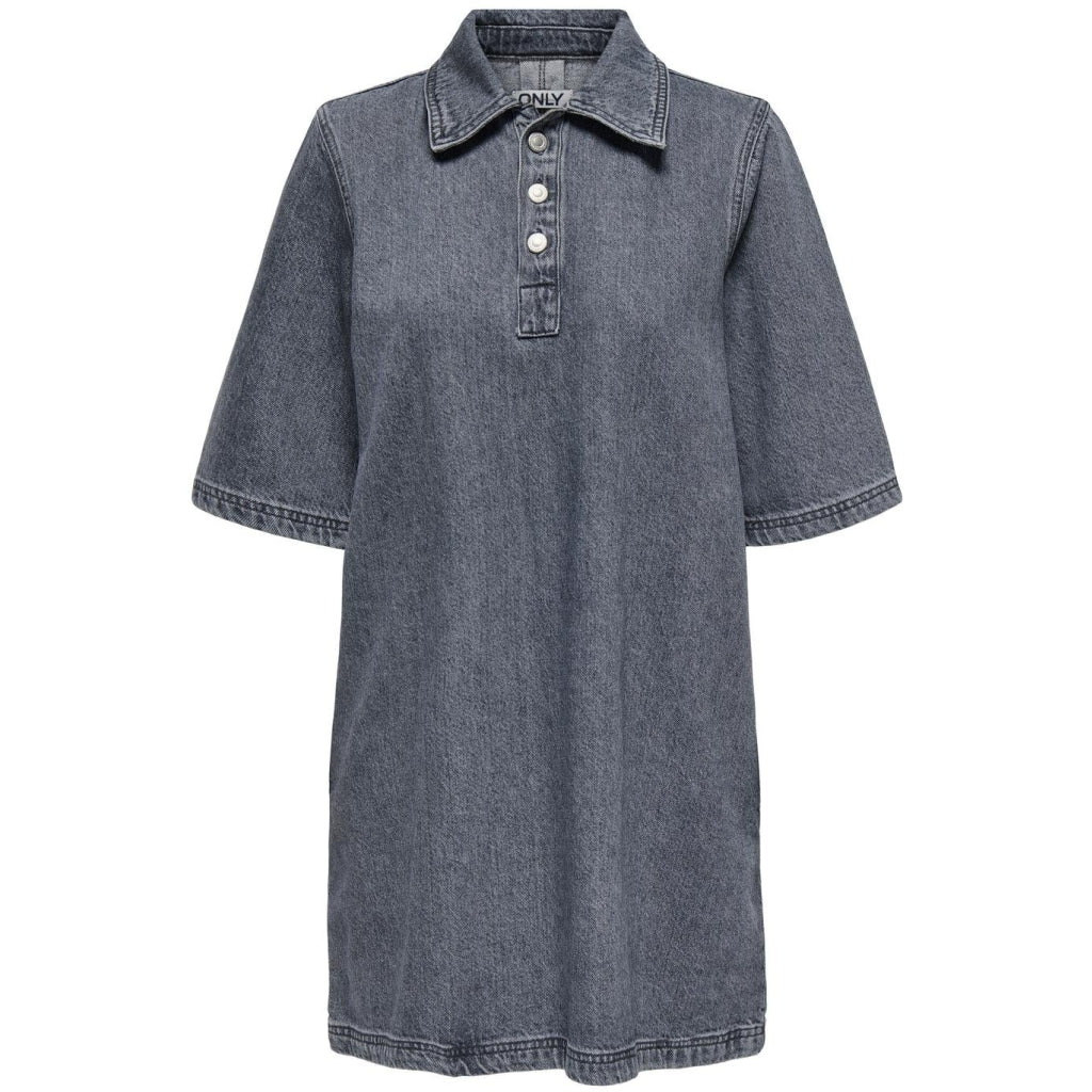 Only Dame Kjole Onlgry - Grey Denim