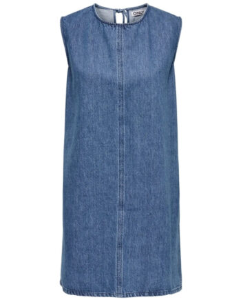 Only Dame Kjole Onlvigga - Medium Blue Denim