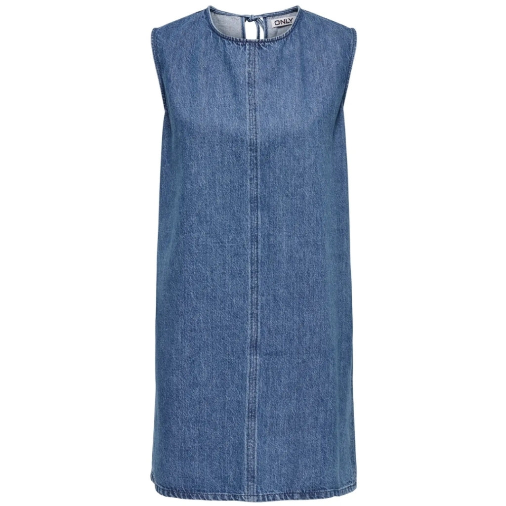 Only Dame Kjole Onlvigga - Medium Blue Denim