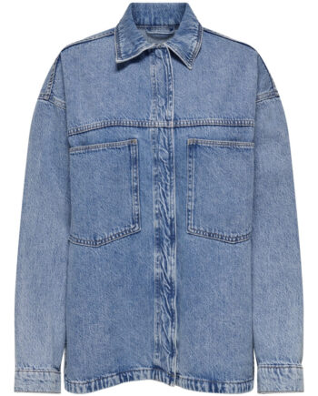 Only Dame Skjorte Onlemmie - Light Blue Denim