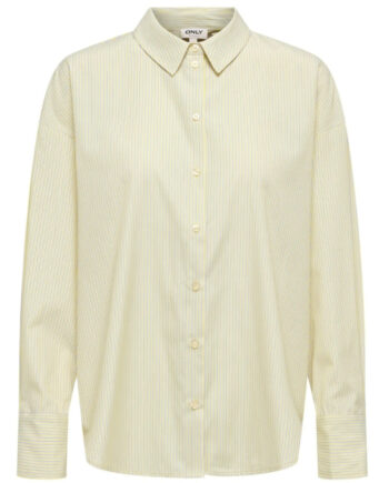 Only Dame Skjorte Onlkiri - Cloud Dancer Lemon Meringue