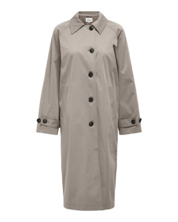 Only Dame Trenchcoat Onleja - String Walnut