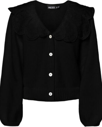 Pieces Dame Cardigan Pcabby - Black
