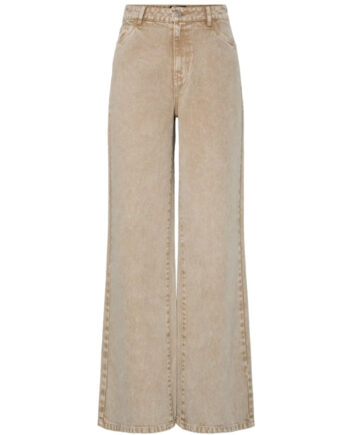 Pieces Dame Jeans Pcfay - Sandshell