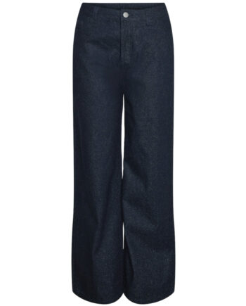 Pieces Dame Jeans Pcrevin - Dark Blue Denim