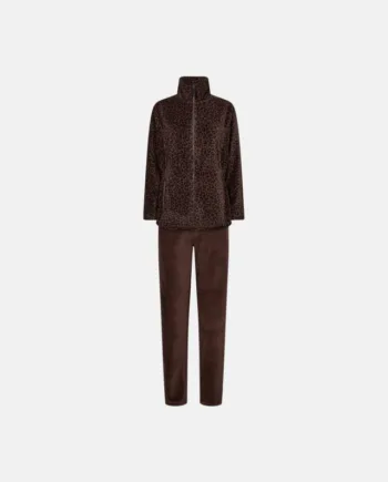 Pyjamas Sæt I Velour | Bomuld | Multifarvet