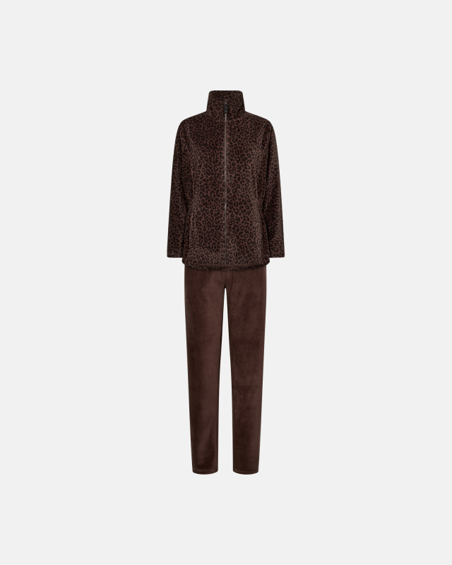 Pyjamas Sæt I Velour | Bomuld | Multifarvet