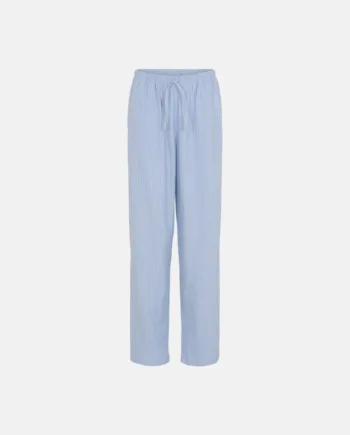 Pyjamasbukser | Bambusviskose | Blå/hvid Strib