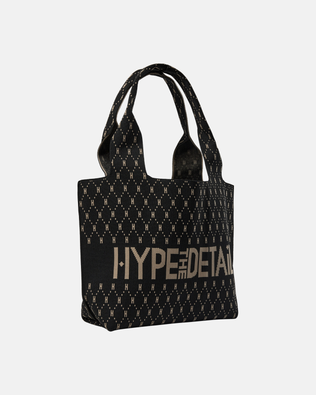 Skuldertaske "logo" | 100% Polyester | Sort