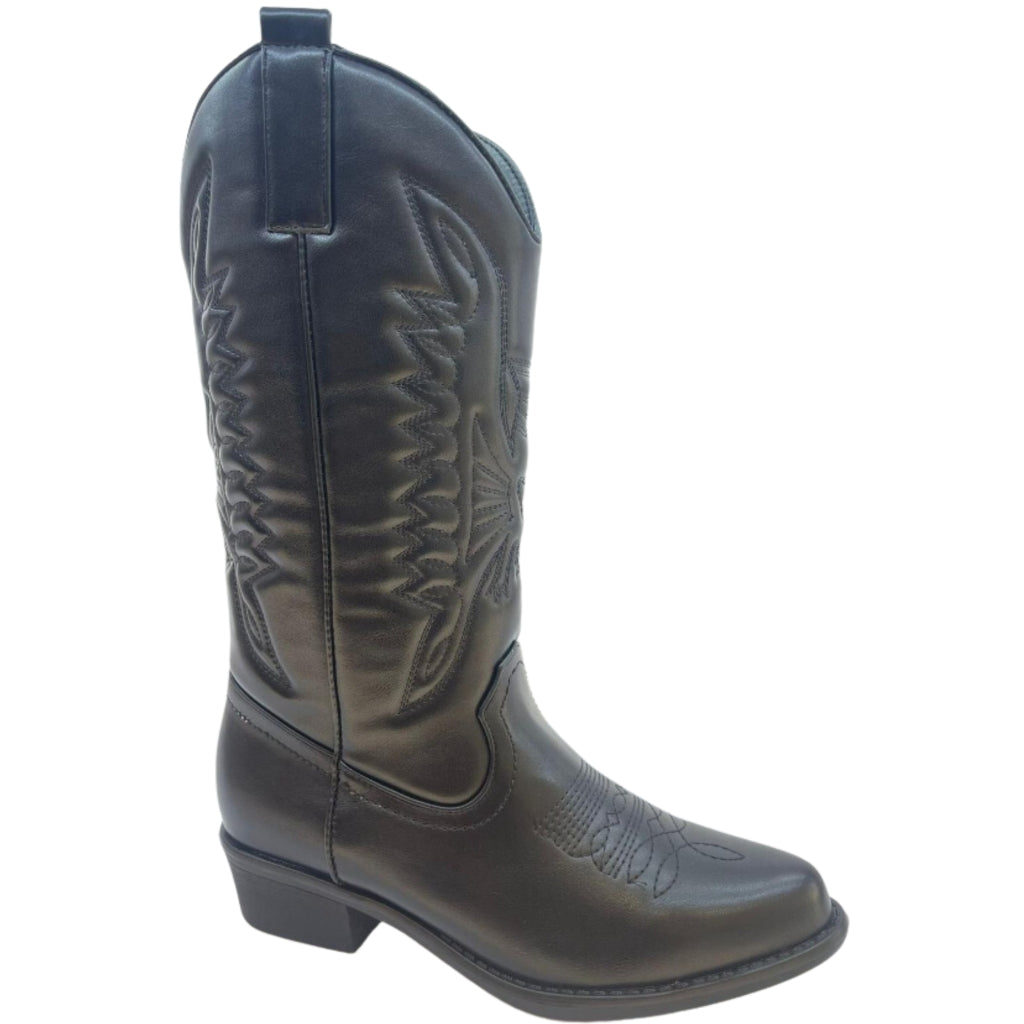 Solange Dame Cowboystøvler 7991 - Black