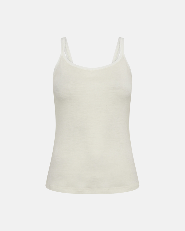 Stroptop | 100% Uld | Ivory