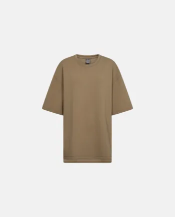 Sweat T-shirt "oversize" | Polyester | Sand
