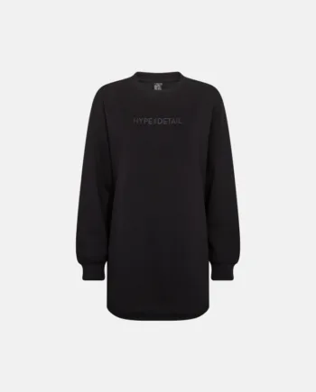 Sweatshirt "oversize" | Polyester | Sort