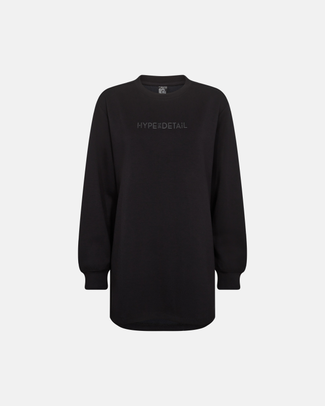 Sweatshirt "oversize" | Polyester | Sort