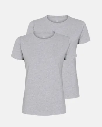T-shirt 2-pak | Bambusviskose | Grå