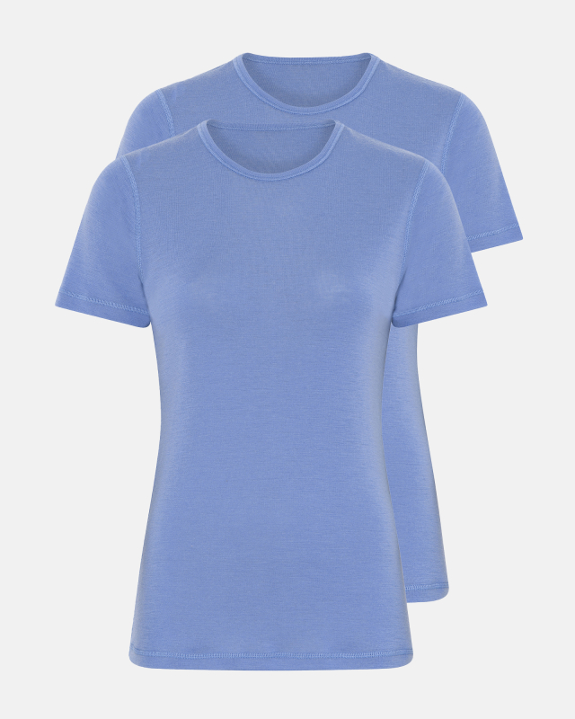-shirt -pak 100 Merino Uld Blå
